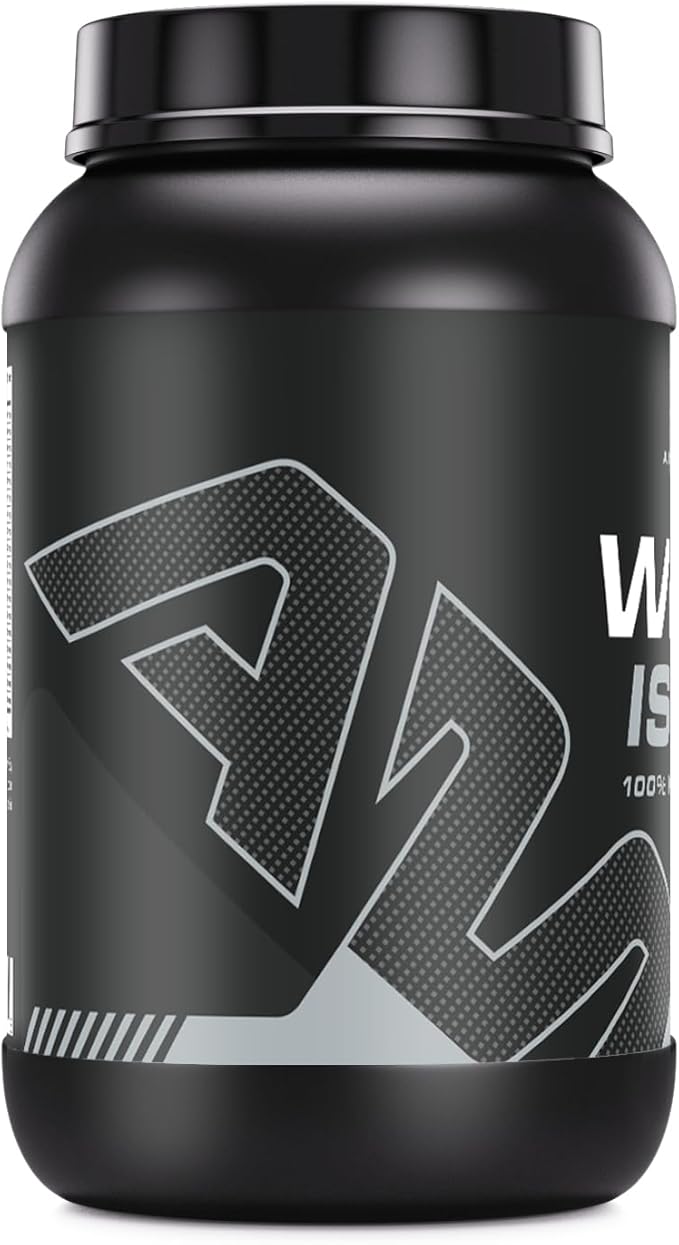 Amazing Muscle Whey Protein Isolate Powder | 25 Grams Protein Per Serving | 100% Whey Isolate | Zero Fat | Made in USA (2 LB Cookies &amp Cream)