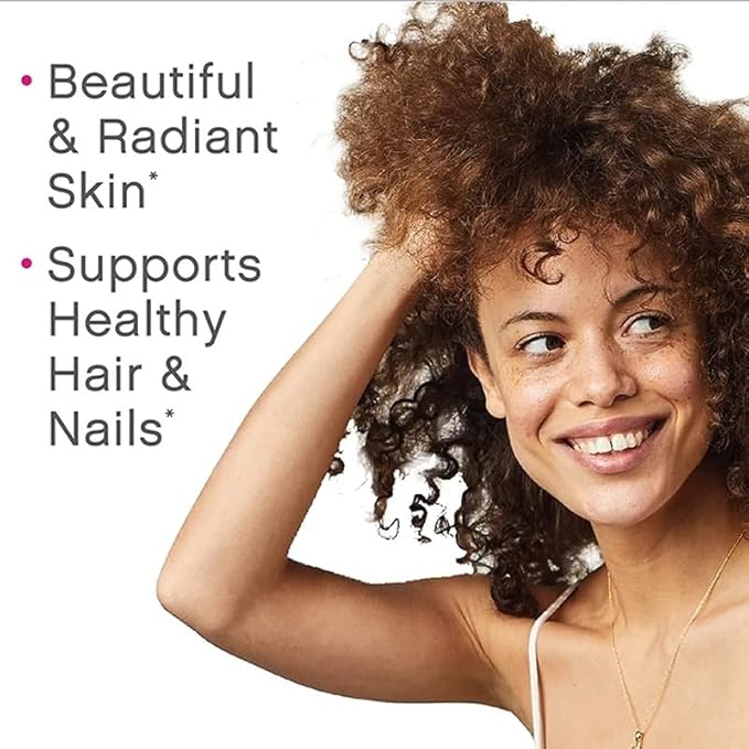 14 In 1 Collagen Supplement - Peptides Types l II III V X Biotin Keratin Hyaluronic Acid Folate Zinc Quercetin Apple Cider Vinegar Magnesium Grape Seed Hair Skin Nail Health Support (Label May Vary)
