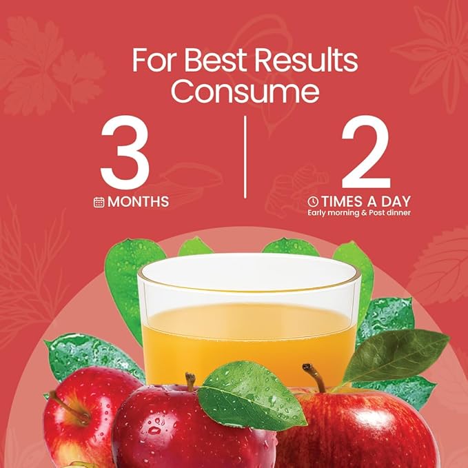 KRISHNA'S HERBAL &amp AYURVEDA Apple Cider Vinegar 1000 MlRawUnfilteredUnpasteurizedWith The Mother 1 l (Pack of 1) Standard