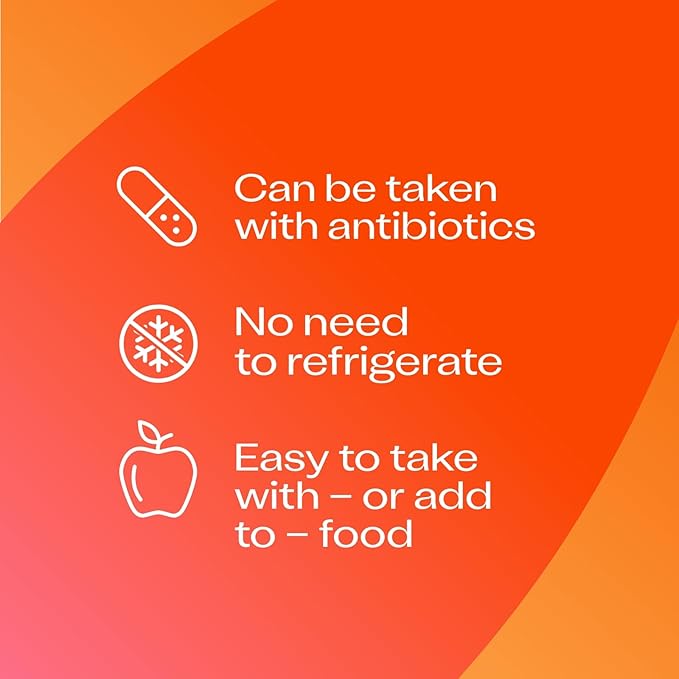 Bio-Kult Boosted Extra Strength Probiotic Supplement for Gut Health Immune System Support and Your Digestive Tract with Vitamin B12 – 30 Capsules