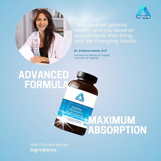 Women's Multivitamin Dietary Supplement 60 Vegetarian Capsules Science of Vibrant Health