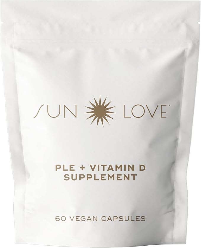 SUN LOVE PLE + Vitamin D Supplement - Refill - 60 Vegan Capsules
