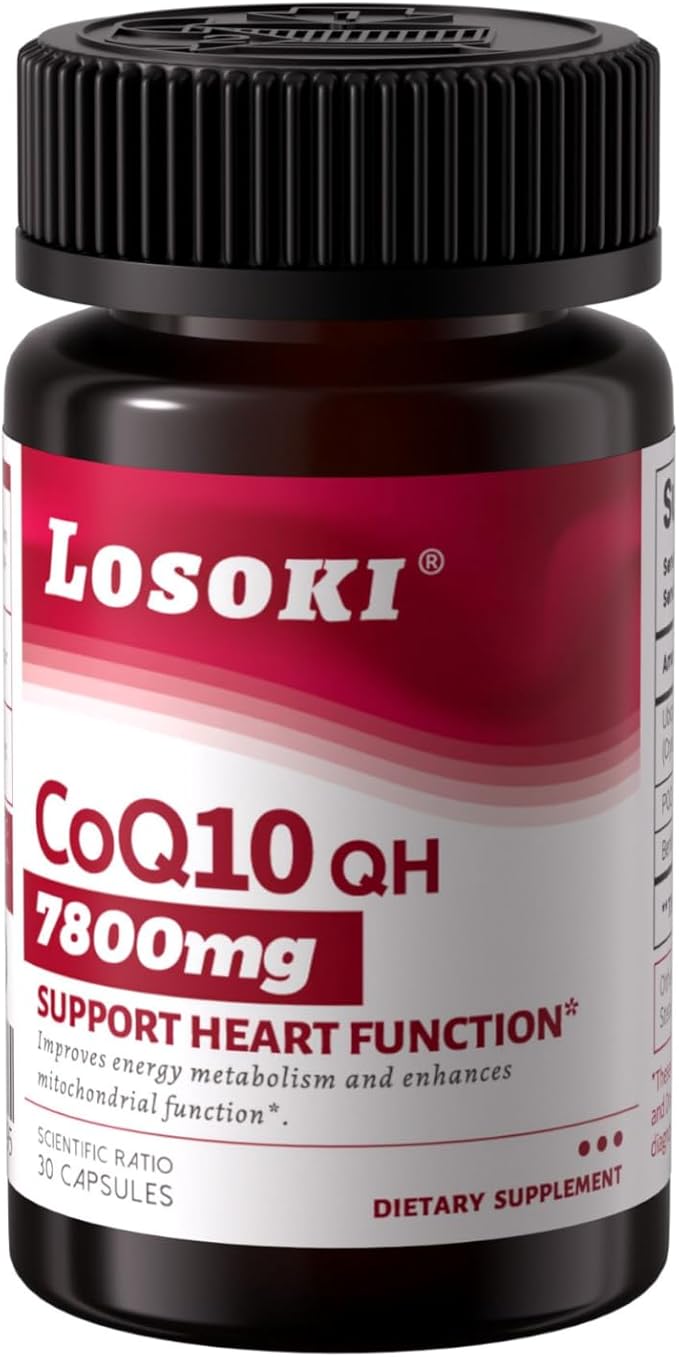 Losoki CoQ10 QH - Support Heart Function - 30 Capsules