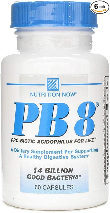 Nutrition Now Pb8 Acidophilus Pack of 6