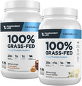 Transparent Labs Grass-Fed Whey Protein Isolate (30 Servings Chocolate Peanut Butter) &amp Grass-Fed Whey Protein Isolate (30 Servings French Vanilla)