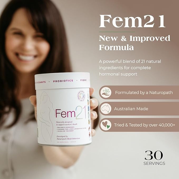 Nutritional Supplement for Women Herbal Blend with 21 Superfoods for Women’s Wellness and Vitality with Prebiotics Probiotics and Antioxidants 1-Month Supply 300 g