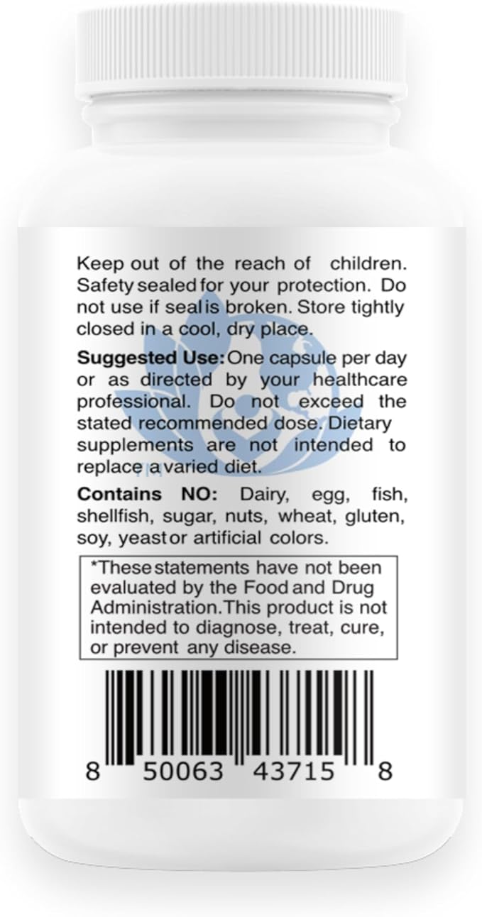 EcoIntegratives B Complete with Folate All Vitamins B1 B2 B3 B5 B6 B7 B9 B12 and Choline Bitartrate for EnergyBrain Clarity Neuro Metabolism Vegan 100 Capsules