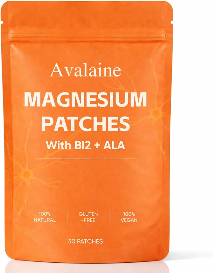 Avalaine Magnesium Patches Magnesium Patches with Bi2+Alpha-Lipoic Acid 30Patches (1)