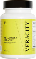 Veracity Metabolism Cleanse - 10 Day Liver Detox Improves Fat Digestion Optimizes Metabolism - Helps Regulate Hormones - Toxin Free Gluten Free Vegan