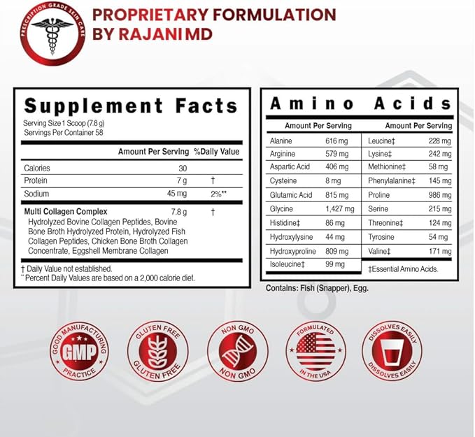 RajaniMD Collagen Powder
