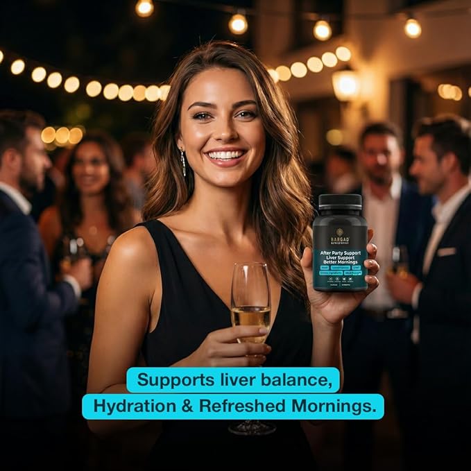 DHM Metabolic Balance &amp Morning Refresh Supplement | Fuller Health After Party | Post-Celebration Wellness Support | 60 Capsules