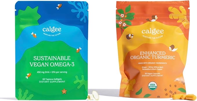 Vegan Omega-3 &amp USDA Organic Turmeric