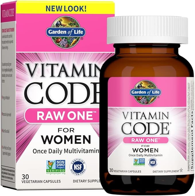 Garden of Life Women's Digestive Immune &amp Vaginal Health Probiotics Multivitamins 30 Count