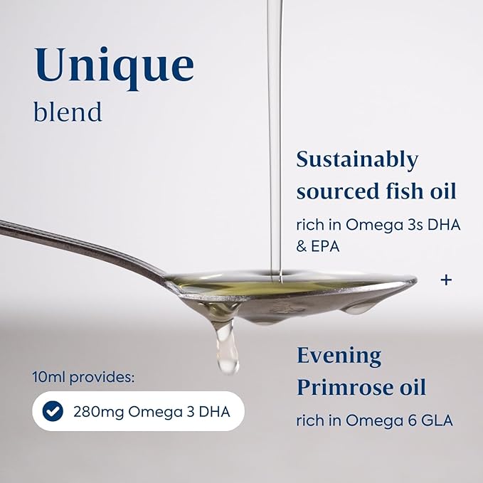 Efalex Omega 3 +6 Food Supplement Lemon &amp Lime Flavoured Liquid 150mls