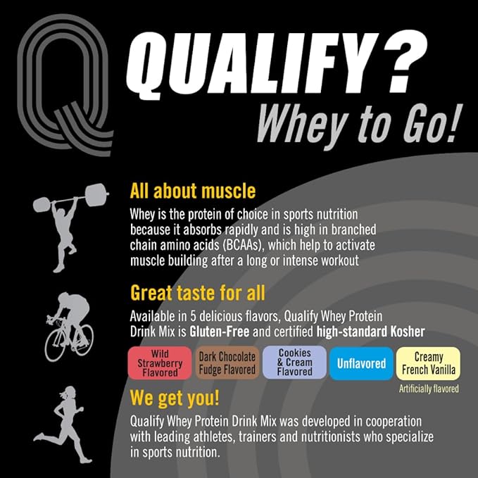 French Vanilla + Wild Strawberry Whey Protein Powder Bundle - Gluten-Free 25g Protein 5.5g BCAA 2.7g Leucine 1.4g Isoleucine 1.4g Valine