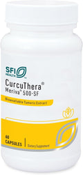 Klaire Labs SFI Health CurcuThera - 500 Milligrams Meriva Curcumin Complex with 29x Higher Bioavailability &amp Patented Phytosome Delivery Technology Hypoallergenic Vegan (60 Capsules)