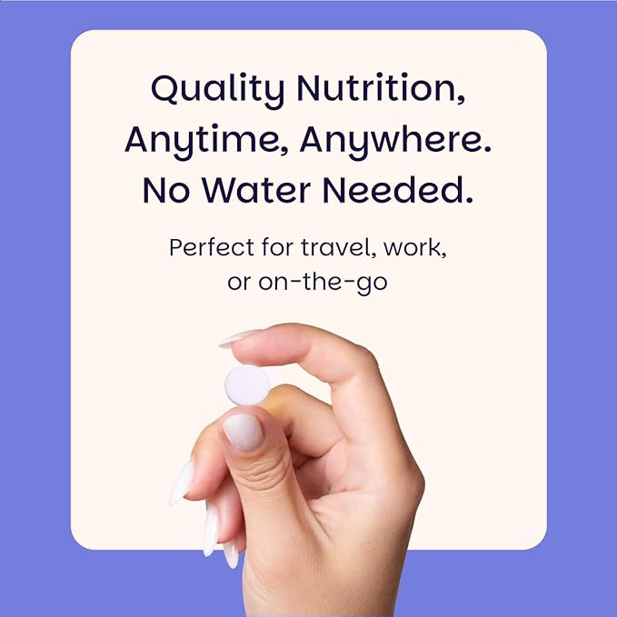 EZ Melts Zinc - Supplement for Immune Digestive &amp Skin Health Support - Non-GMO Vegan &amp Gluten-Free - Blueberry Blast - 120 Dissolvable Tablets (120 Servings)