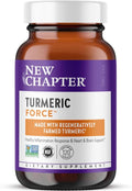 New Chapter Turmeric Supplement One Daily Heart Brain &amp Healthy Inflammation Support Supercritical Turmeric Curcumin Means No Black Pepper Needed Non-GMO Gluten Free – 120 Count (4 Month Sup