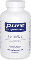 Pure Encapsulations FemiVive - Ashwagandha for Women - Dietary Supplement to Aid Women's Pleasure - Gluten Free &amp Non-GMO - 120 Capsules