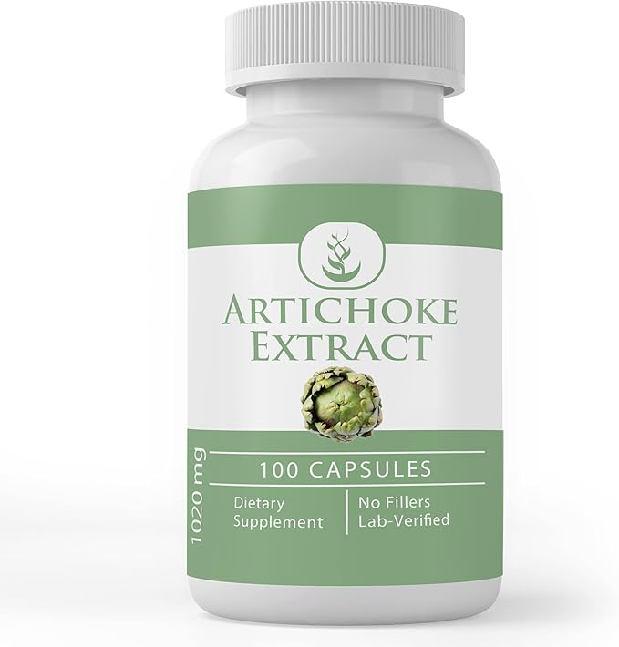 PURE ORIGINAL INGREDIENTS Artichoke Extract Milk Thistle &amp Dandelion Root Capsule Bundle (100 Capsules Each) No Additives or Fillers Lab Verified