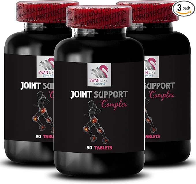 Joint Formula Capsules - JOINT SUPPORT COMPLEX - MSM &amp Boron Complex Glucosamine Powder Chondroitin Sulfate Support Boron Supplement Powder Joint Movement Blend 3 Bottles 270 Tablets