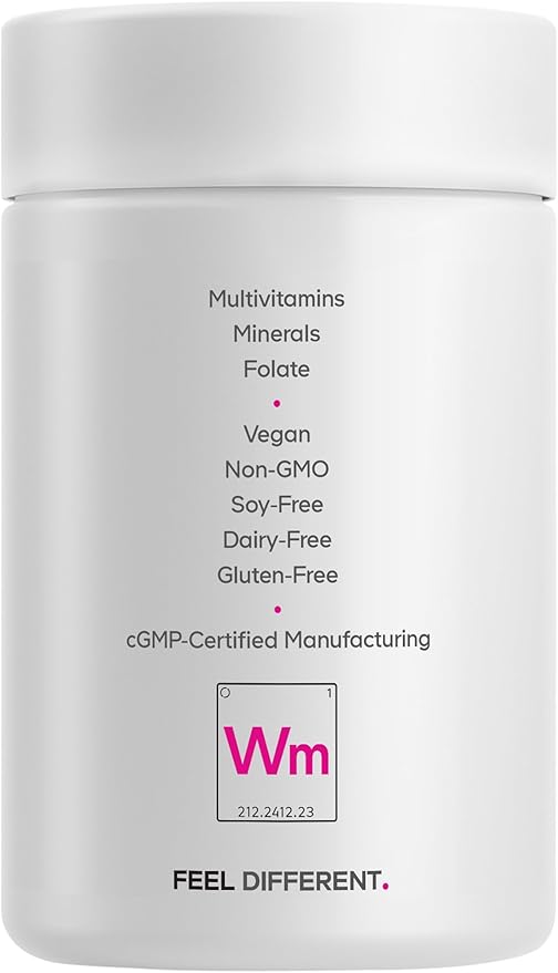 Codeage Women’s Multivitamin 50 - Essential Vitamins for Women Over 50 Methylated Folate Magnesium Selenium Vitamin B6 B12 D3 Antioxidants - 1 Pill Per Serving - Gluten-Free - 30 Capsules