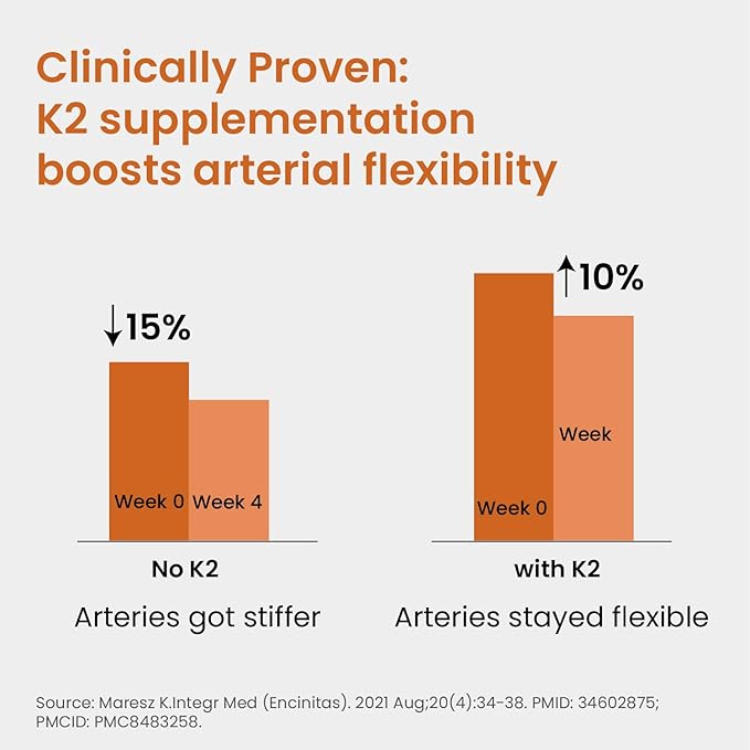 Himalayan Organics Vitamin D3 with K2 As MK7 Supplement- 120 Veg Tablets