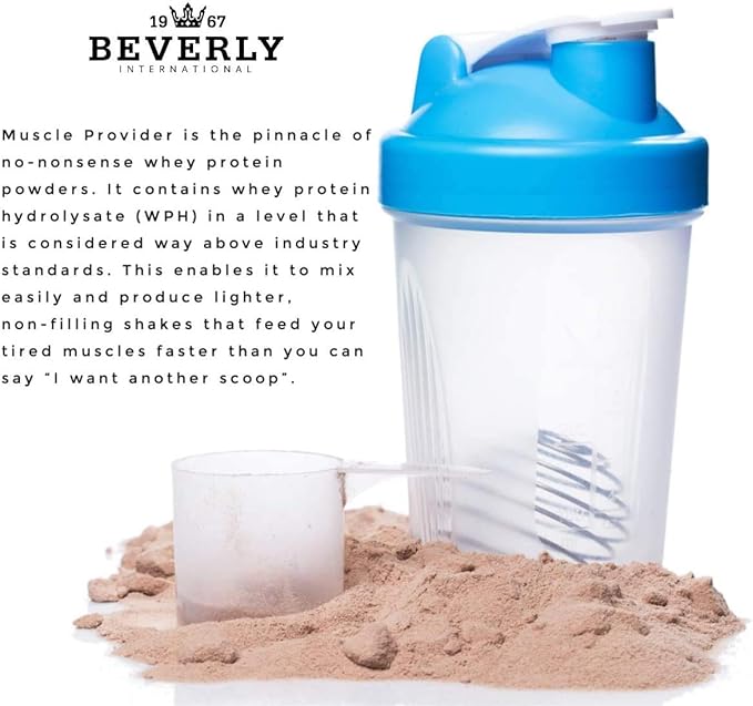 Beverly International Muscle Provider 28 Servings Vanilla. Super-Fast-Absorbing Whey Protein Powder for Recovery Lean Muscle. Fills Your Muscles not Your Stomach. Tastes Like Ice Cream