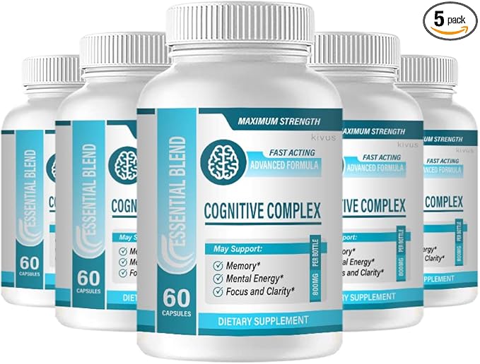Cognitive Complex - Cognitive Complex Advanced Cognitive Support (5 Pack 300 Capsules)