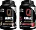 Dark Chocolate Fudge + Wild Strawberry Whey Protein Powder Bundle - Gluten-Free 24g &amp 25g Protein
