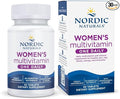 Nordic Naturals Women’s Multivitamin One Daily - Skin Hair Energy &amp Bone Support - Immunity Supplement - 20 Essential Nutrients - 30 Tablets - 30 Servings
