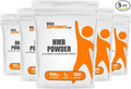 BulkSupplements.com HMB Powder - as Calcium HMB Supplement Beta-Hydroxy Beta-Methylbutyrate - Unflavored &amp Gluten Free 1g per Serving 1kg (Pack of 5) (11 lbs)