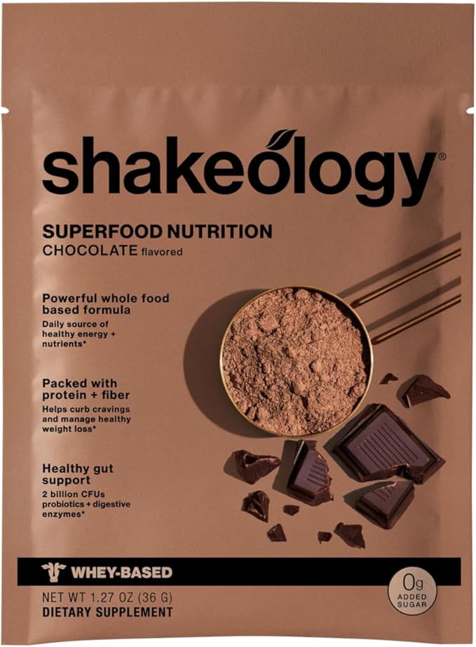 Shakeology 0g Added Sugar Sampler Pack Vegan &amp Whey Protein Powder Gluten Free Superfood Protein Shake with Supergreens Probiotics for Gut Health Adaptogens Vitamins 16g Protein per Serving