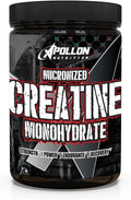 Apollon Nutrition Creatine Monohydrate | Premium Micronized Creatine for Strength Power Muscle Growth &amp Performance | Supports ATP Production &amp Training Recovery | 100 Servings