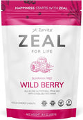Zurvita - Zeal for Life 30-Day Wellness Bag - Wild Berry (Guarana Free) - Nutritional Supplement for Vitality Immunity and Wellness - 420 Grams