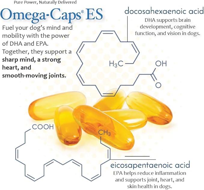 Omega-Caps ES for Large &amp Giant Dogs (250 Caps)