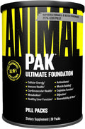 Animal Pak - Convenient Multivitamin for Men &amp Women Daily All-in-One Vitamin &amp Supplement Pack - Zinc Vitamins C B D Amino Acids and Immune Support - Sports Nutrition Performance - 30 Co