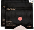 ProMix Nutrition Whey Protein Isolate Powder 31g Grass Fed Whey Isolate 6.6g BCAAs Gluten Free Keto Friendly Strawberry 5lb