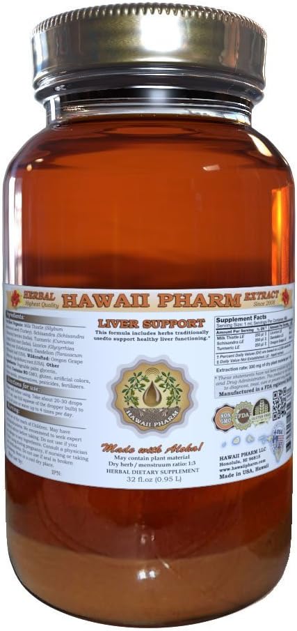 Hawaii Pharm Liver Care Liquid Extract 32 oz