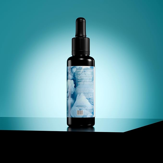 BIOLIGHT BioBlue Leuco | USP Leucomethylene Blue w/Litewater Deuterium-Depleted Water | Mitochondrial Support Wellness &amp Longevity | Increased Energy Focus Exercise Capacity | 2 fl oz 1% Solut