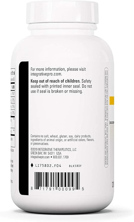 Integrative Therapeutics Cellular Forte - Inositol Supplement for Immune System &amp Cell Health Support* - Contains IP-6 - Vegan Gluten-Free &amp Dairy-Free - 120 Capsules (60 Servings)