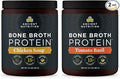 Ancient Nutrition Bone Broth Protein Powder Chicken Soup 15 Servings + Bone Broth Protein Powder Tomato Basil 15 Servings