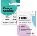 Complement Omega &amp ForHer Bundle | Vegan Omega-3 + Women's Wellness Support