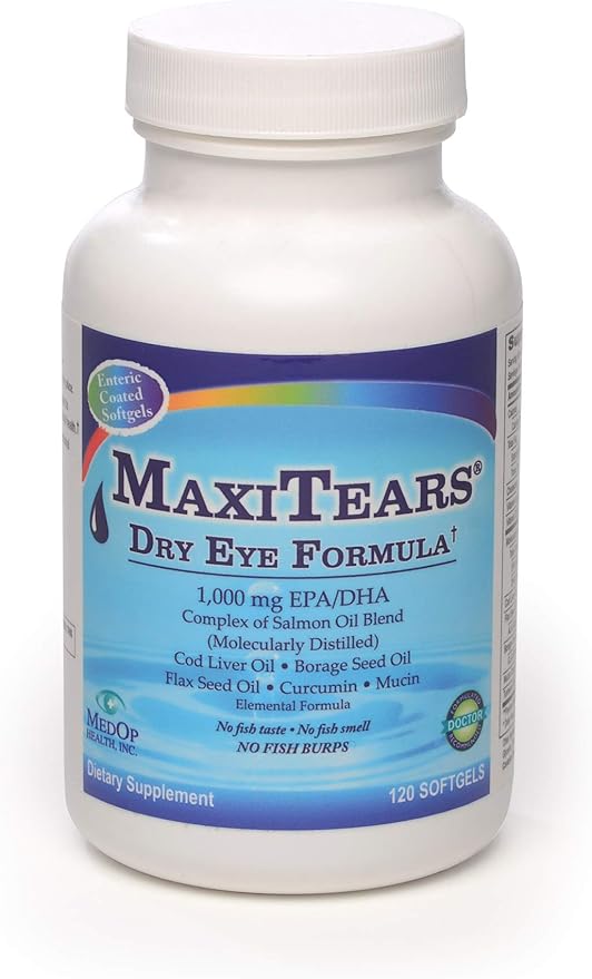 MedOp Dry Eye Formula 120 softgels 1bottle