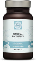 Natural Liposomal B Complex Capsules with All 6 Important B Vitamins (180)