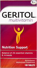 Geritol Complete Tablets 100 Count (Pack of 3)