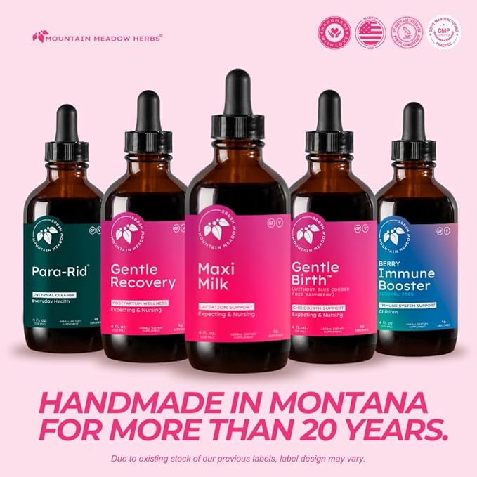 Mountain Meadow Herbs Maxi-Milk- Natural Liquid Lactation Support to Increase Breast Milk Production Quickly &amp Effectively for Breastfeeding Moms - 4 oz