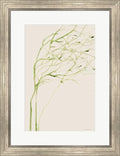 Thistle and Thatch by Kamdon Kreations Framed Art Print Wall Picture Silver Scoop Frame 20 x 26 inches