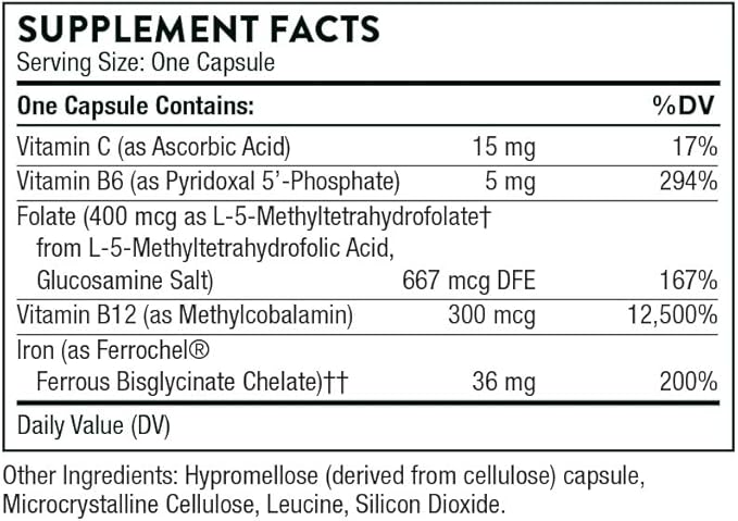 THORNE - Wellness Support - Blood Support &amp Vitamin D-5000 Combo - 60 Servings