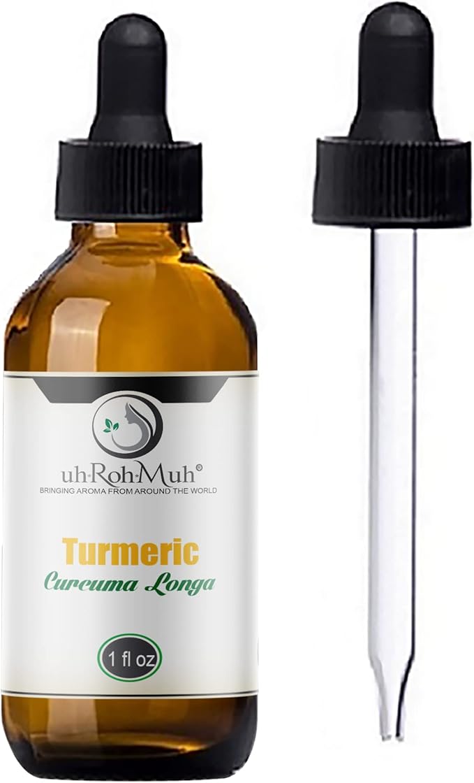 Turmeric Essential Oil (Organic - USDA Certified) (India) (1oz)